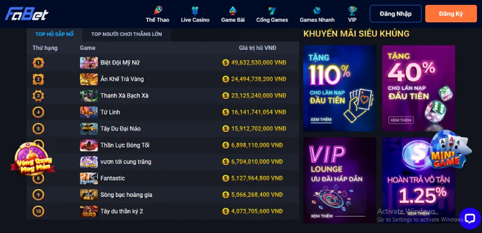 Khắc phục sự cố ứng dụng vmn